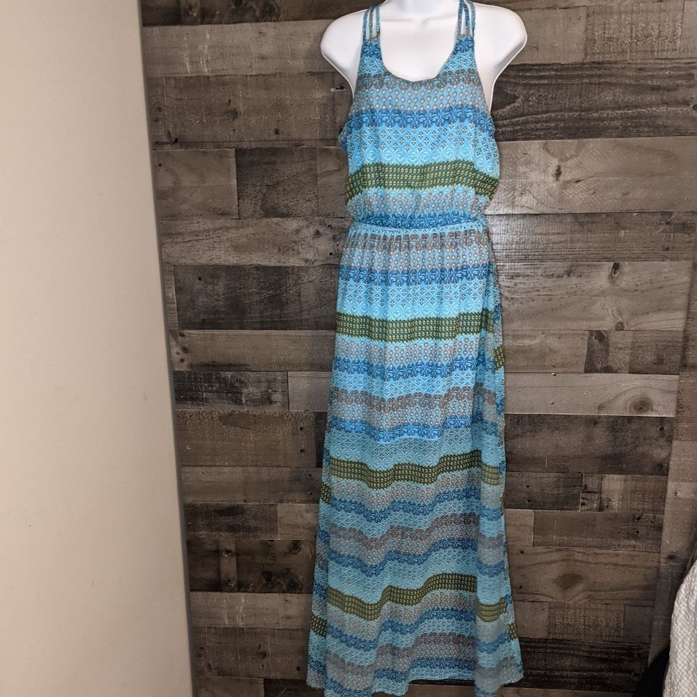 Umgee long sheer dress S